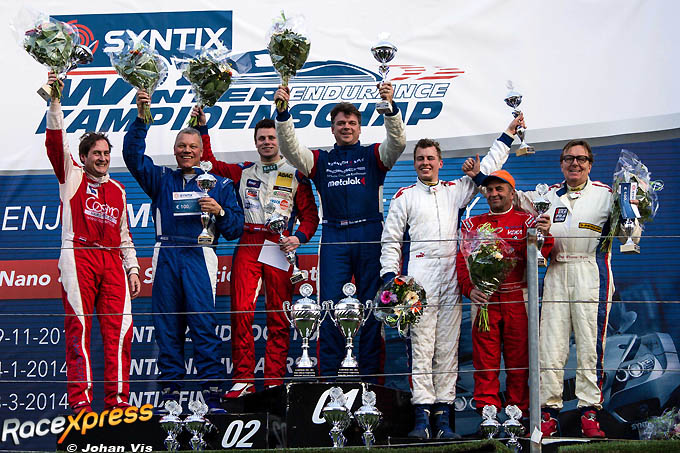 Podium WEC divisie 2